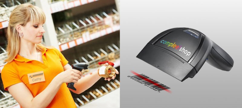 Compleetshop werkt nu ook met een barcode scanner