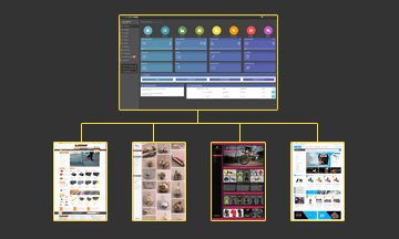 Multishop dashboard